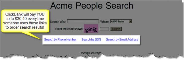 How To Make Money with Acme People Search